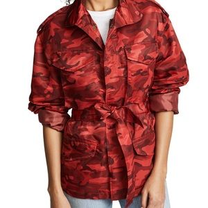ISO Nili Lotan red camp jacket - DO NOT BUY